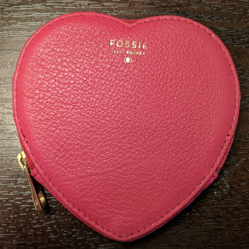 Fossil VDay Coin Purse Pomegranate